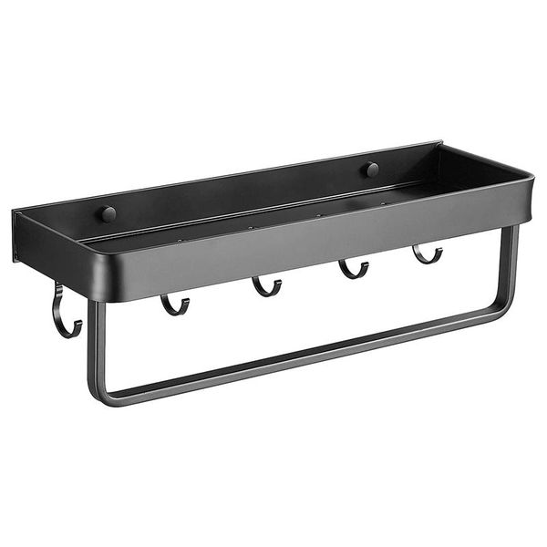 kitchen storage & organization bathroom shelf wall shelves black corner mounted aluminum holder
kitchen storage & organization bathroom shelf wall shelves black corner mounted aluminum holder