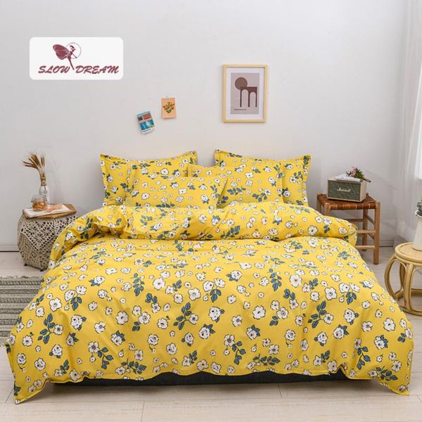 bedding sets slowdream yellow set duvet cover bed flat sheet child single twin double king bedspread decor linen
bedding sets slowdream yellow set duvet cover bed flat sheet child single twin double king bedspread decor linen