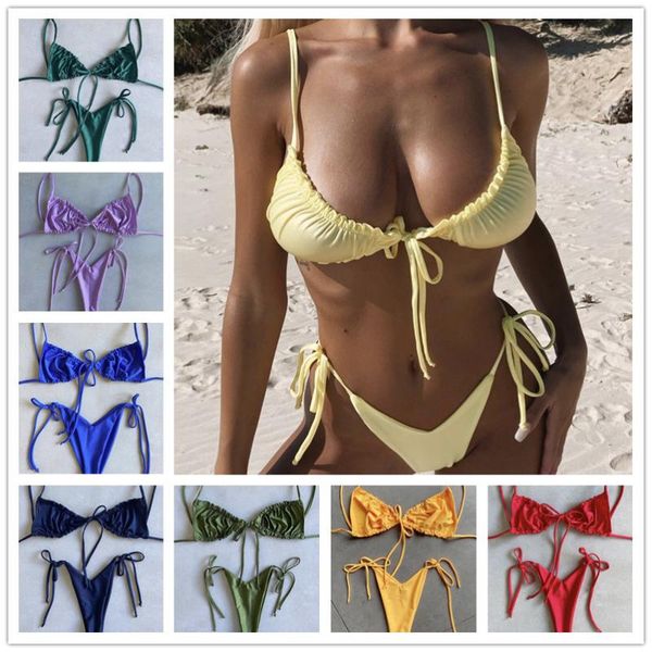 one-piece suits 2021 woman solid bikini set bikinis low waist swimwear bathing suit summer retro swimsuit female yellow beach wear biqu
one-piece suits 2021 woman solid bikini set bikinis low waist swimwear bathing suit summer retro swimsuit female yellow beach wear biqu