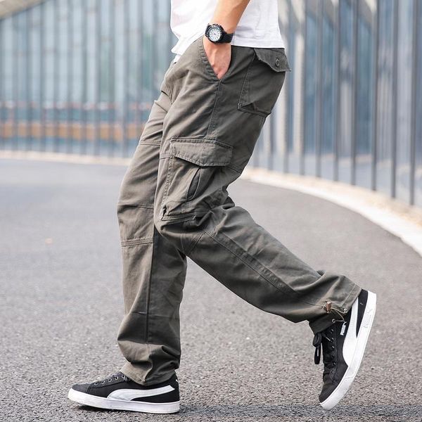men's pants trousers loose straight overalls military tactical harajuku street outdoor jogging sports, Black
men's pants trousers loose straight overalls military tactical harajuku street outdoor jogging sports, Black