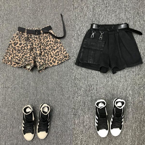 women's shorts woman jeans short high waist a-line wide leg denim 2021 summer korean style elastic pockets loose trousers, White;black
women's shorts woman jeans short high waist a-line wide leg denim 2021 summer korean style elastic pockets loose trousers, White;black