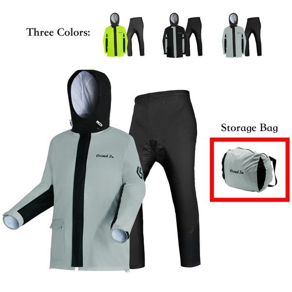 raincoats reflective waterproof double-deck hood rider raincoat suit rainproof rainwear for motorcycle e-bike riding hiking
raincoats reflective waterproof double-deck hood rider raincoat suit rainproof rainwear for motorcycle e-bike riding hiking