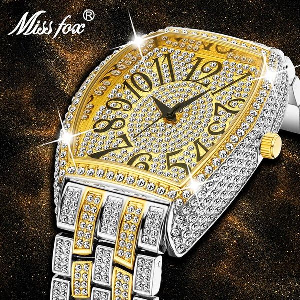 wristwatches drop arabic numerals mens watches silver watch men diamond with male iced out chronograph clock, Slivery;brown
wristwatches drop arabic numerals mens watches silver watch men diamond with male iced out chronograph clock, Slivery;brown