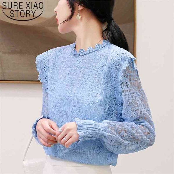 autumn lace women chiffon blouses long sleeve hollow out and casual clothing 6020 50 210506, White
autumn lace women chiffon blouses long sleeve hollow out and casual clothing 6020 50 210506, White