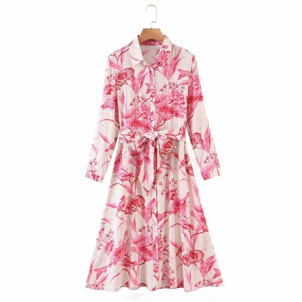 casual woman red printed sashes long cotton shirt dress spring fashion ladies holiday es female elegant 210515, Black;gray
casual woman red printed sashes long cotton shirt dress spring fashion ladies holiday es female elegant 210515, Black;gray