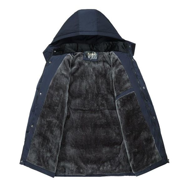 men's jackets winter middle aged and old father plush thickened cotton padded clothes, Black;brown
men's jackets winter middle aged and old father plush thickened cotton padded clothes, Black;brown