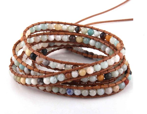 bangles bracelets 5 circles winding 4mm natural stone beaded bracelet popular jewelry, Black
bangles bracelets 5 circles winding 4mm natural stone beaded bracelet popular jewelry, Black
