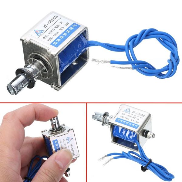 smart home control 1pc jf-0826b dc6v 12v 24v open frame solenoid 10mm stroke push pull type electronic dc electromagnet 20n force
smart home control 1pc jf-0826b dc6v 12v 24v open frame solenoid 10mm stroke push pull type electronic dc electromagnet 20n force