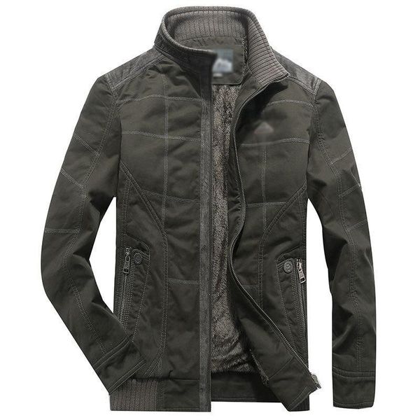 men's jackets winter warm military men thick fleece army bomber coats mens windbreaker stand collar outerwear tactical parkas, Black;brown
men's jackets winter warm military men thick fleece army bomber coats mens windbreaker stand collar outerwear tactical parkas, Black;brown