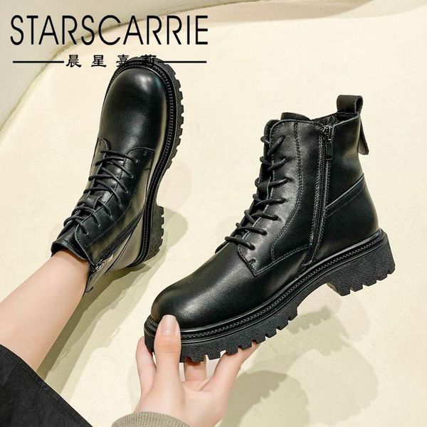 boots brown retro short women spring and autumn single round toe soft sole leather thick black riding
boots brown retro short women spring and autumn single round toe soft sole leather thick black riding