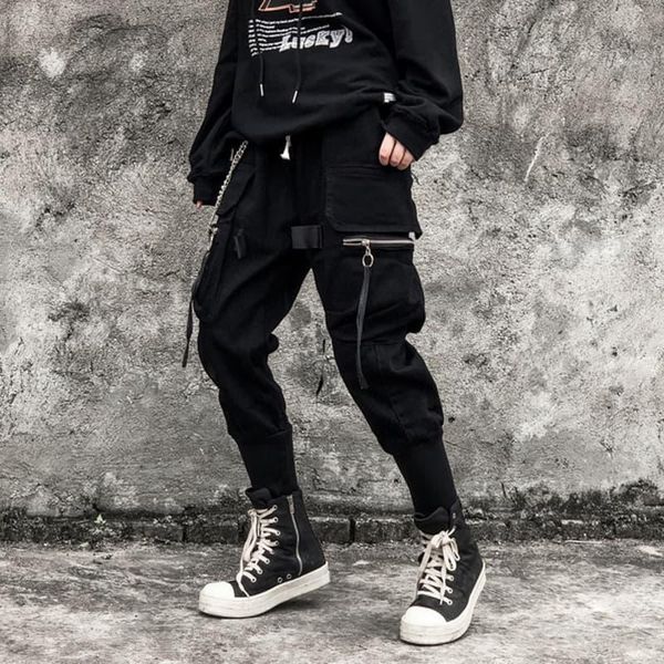 men's pants cargo high street elastic trousers jogger black pocket techwear streetwear hip safari style sport men bottom wear chic
men's pants cargo high street elastic trousers jogger black pocket techwear streetwear hip safari style sport men bottom wear chic