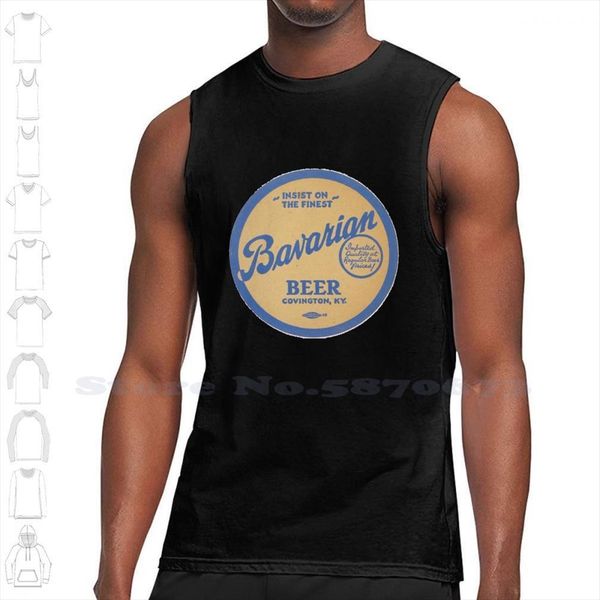 bavarian beer old vintage brewing company black white sleeveless tank men women, White;black
bavarian beer old vintage brewing company black white sleeveless tank men women, White;black