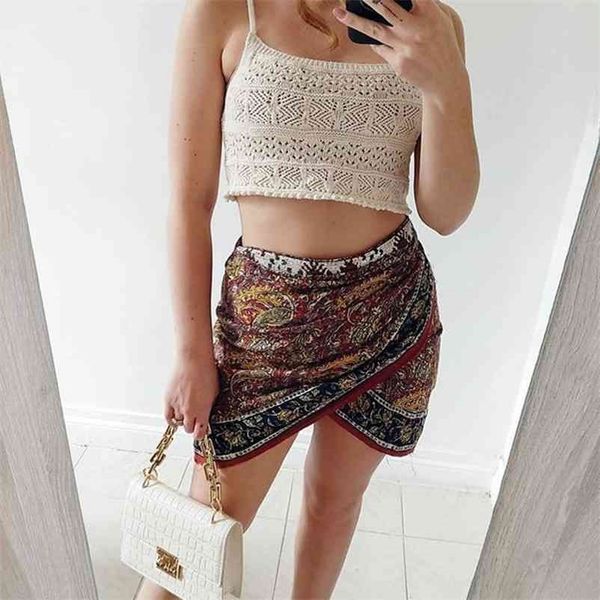 vintgae women high waist print skirt summer fashion ladies lacing beach mini female chic indie folk s 210515, Black
vintgae women high waist print skirt summer fashion ladies lacing beach mini female chic indie folk s 210515, Black
