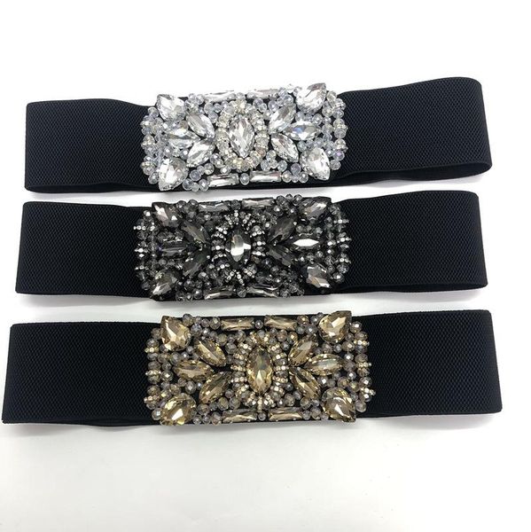 belts 2021 fashion color crystal elastic belt women's brand waistband female wide for women dress accessories sw335, Black;brown
belts 2021 fashion color crystal elastic belt women's brand waistband female wide for women dress accessories sw335, Black;brown