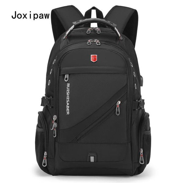 waterproof 17 inch lapbackpack men usb charging travel women oxford rucksack male vintage school bag
waterproof 17 inch lapbackpack men usb charging travel women oxford rucksack male vintage school bag