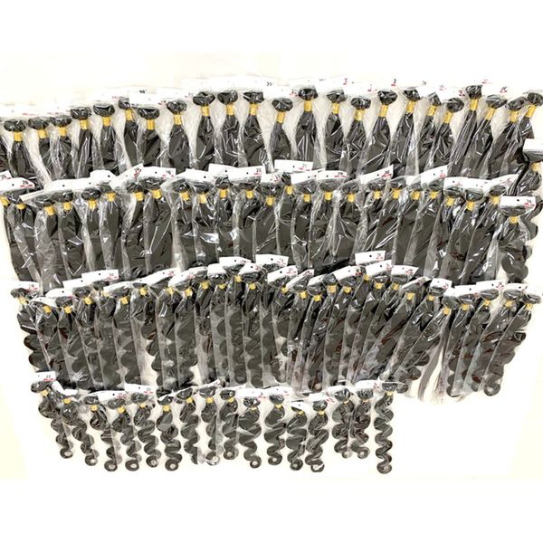 virgin brazilian hair bundles wefts unprocessed remy human hair extensions natural color straight body wave deep loose, Black
virgin brazilian hair bundles wefts unprocessed remy human hair extensions natural color straight body wave deep loose, Black