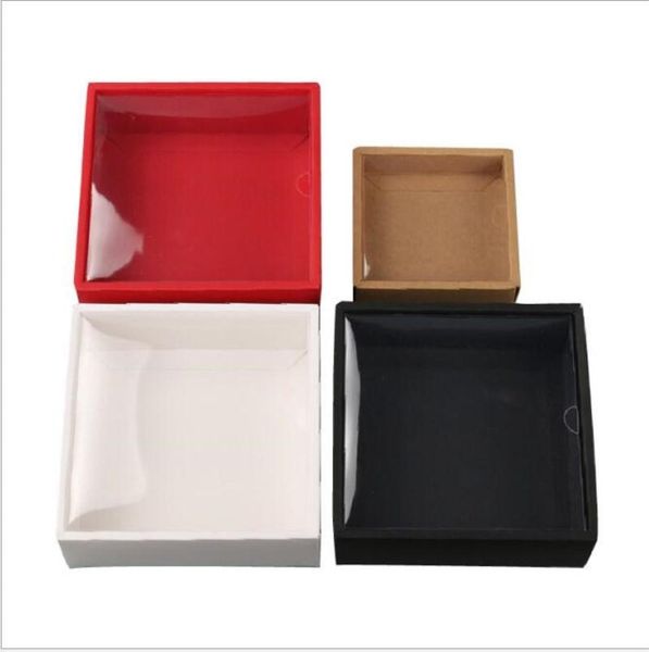 gift wrap 10pcs black/red/kraft paper packaging box with plastic clear window display for dolls wedding favor
gift wrap 10pcs black/red/kraft paper packaging box with plastic clear window display for dolls wedding favor