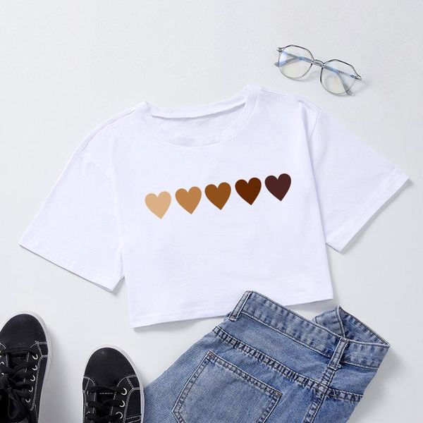 women's t-shirt tshirt women short fashion printed o-neck sleeve casual tee blouse crop t shirt femme, White
women's t-shirt tshirt women short fashion printed o-neck sleeve casual tee blouse crop t shirt femme, White