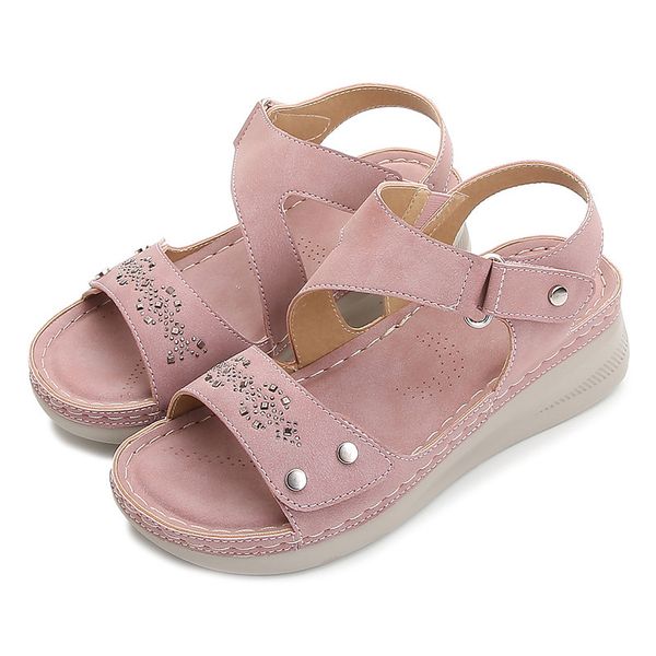women sandals thick heels summer new 2021 female footwear casual rivet rhinestone ladies wedges shoes hook loop woman sneakers, Black
women sandals thick heels summer new 2021 female footwear casual rivet rhinestone ladies wedges shoes hook loop woman sneakers, Black