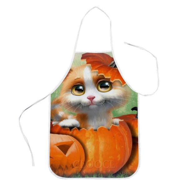 aprons cloocl halloween theme cute cat pumpkins 3d print polyester kitchen baking festival home textil
aprons cloocl halloween theme cute cat pumpkins 3d print polyester kitchen baking festival home textil
