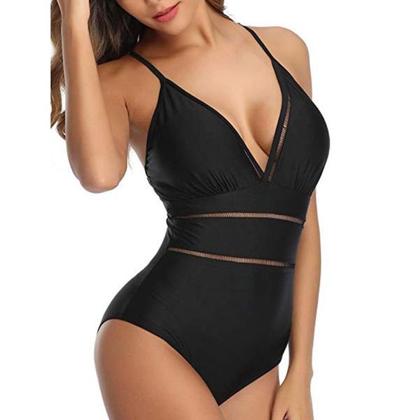 large one piece swimsuit black women swimwear plus size 4xl deep v mesh patchwork wire high waist 2021 one-piece suits
large one piece swimsuit black women swimwear plus size 4xl deep v mesh patchwork wire high waist 2021 one-piece suits