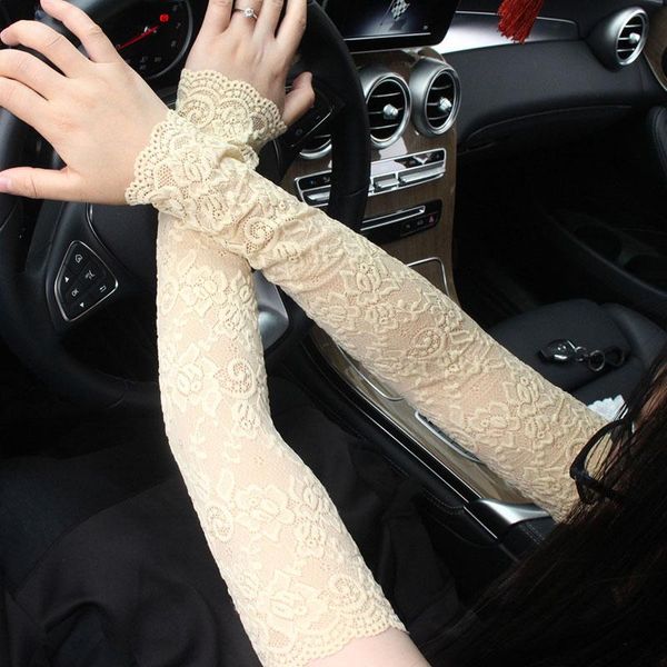 five fingers gloves lace wrist mittens covered ladies driving elastic sleeve sunscreen long fingerless summer women arm, Blue;gray
five fingers gloves lace wrist mittens covered ladies driving elastic sleeve sunscreen long fingerless summer women arm, Blue;gray