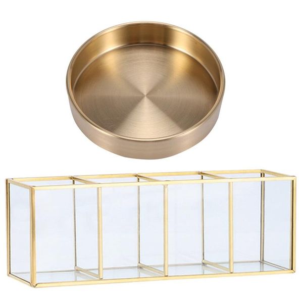 storage boxes & bins 1 pcs copper round tray 10cm x 10cm(gold) gold grid glass flip tank box c
storage boxes & bins 1 pcs copper round tray 10cm x 10cm(gold) gold grid glass flip tank box c