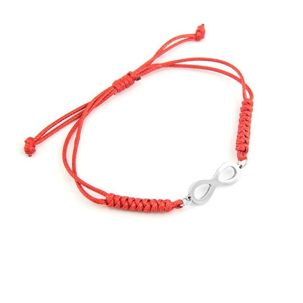 charm bracelets stainless steel infinity connector women rope cord adjustable bracelet black red color, Golden;silver
charm bracelets stainless steel infinity connector women rope cord adjustable bracelet black red color, Golden;silver