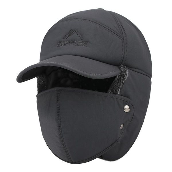 cycling caps & masks winter thermal bomber hats men women fashion ear protection face windproof ski cap velvet thicken earflap, Black
cycling caps & masks winter thermal bomber hats men women fashion ear protection face windproof ski cap velvet thicken earflap, Black