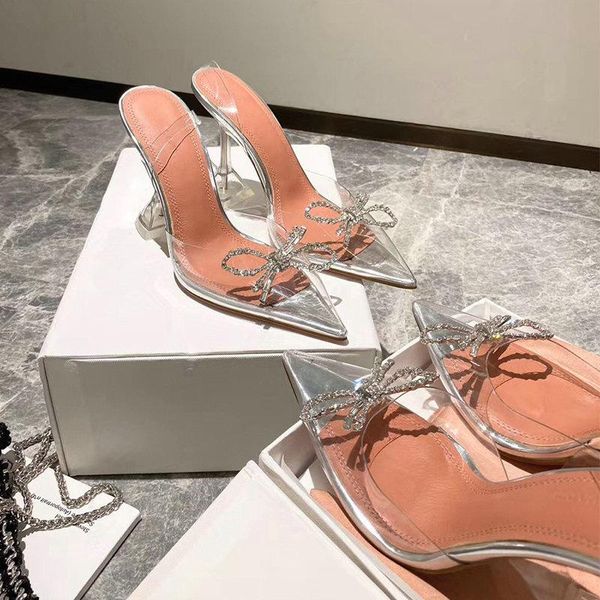 sandals 2021 summer pointed crystal fairy ladies wind rhinestone butterfly-knot transparent high heel women, Black
sandals 2021 summer pointed crystal fairy ladies wind rhinestone butterfly-knot transparent high heel women, Black