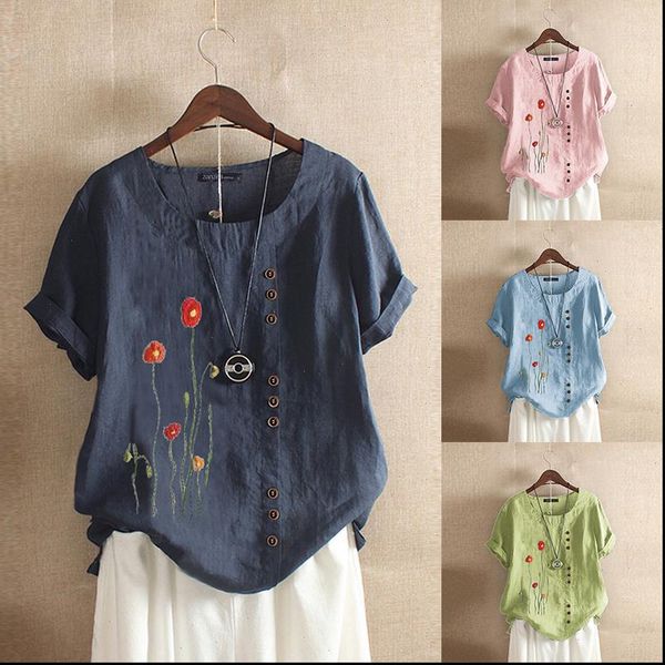 vintage women shirt womens printed blouse zanzea elegant summer shirts button cotton blusa female short sleeve tunic plus size 5xl, White
vintage women shirt womens printed blouse zanzea elegant summer shirts button cotton blusa female short sleeve tunic plus size 5xl, White