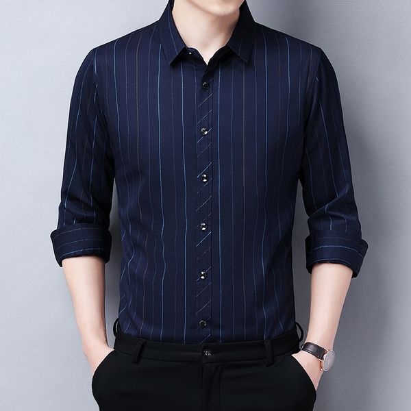 middle elderly male dad long sleeve middle aged 2021 spring and shirt thin ice silk men's clothing autumn, Black
middle elderly male dad long sleeve middle aged 2021 spring and shirt thin ice silk men's clothing autumn, Black