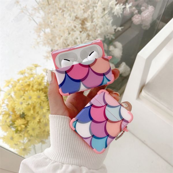 colorful scales earphone cases for apple airpods 1 2 wireless earbuds accessories shockproof for airpod pro case air pods cover
colorful scales earphone cases for apple airpods 1 2 wireless earbuds accessories shockproof for airpod pro case air pods cover