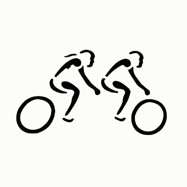17*9.6cm Tandem Road Cyclist die-cut car sticker New Style Hot Hobby jdm drift stickers a decals, Color
17*9.6cm Tandem Road Cyclist die-cut car sticker New Style Hot Hobby jdm drift stickers a decals, Color