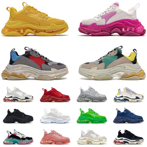 women men triple s designer shoes platform sneakers clear sole black white beige bred yellow grey green purple mens casual trainers fashion
women men triple s designer shoes platform sneakers clear sole black white beige bred yellow grey green purple mens casual trainers fashion