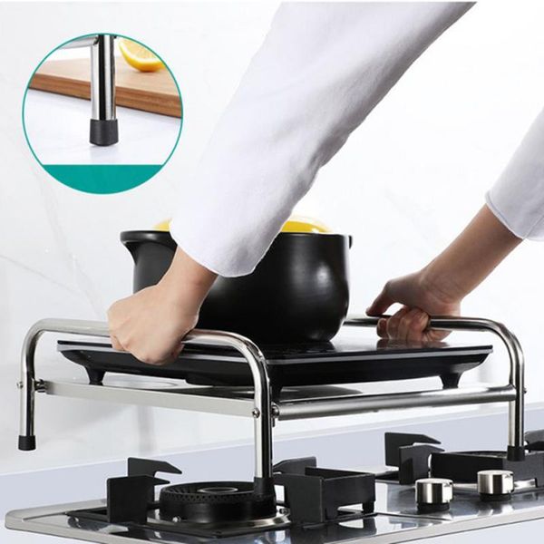 kitchen storage & organization stainless steel rack over stove induction cooker shelf wok stand space saving detachable organizer
kitchen storage & organization stainless steel rack over stove induction cooker shelf wok stand space saving detachable organizer