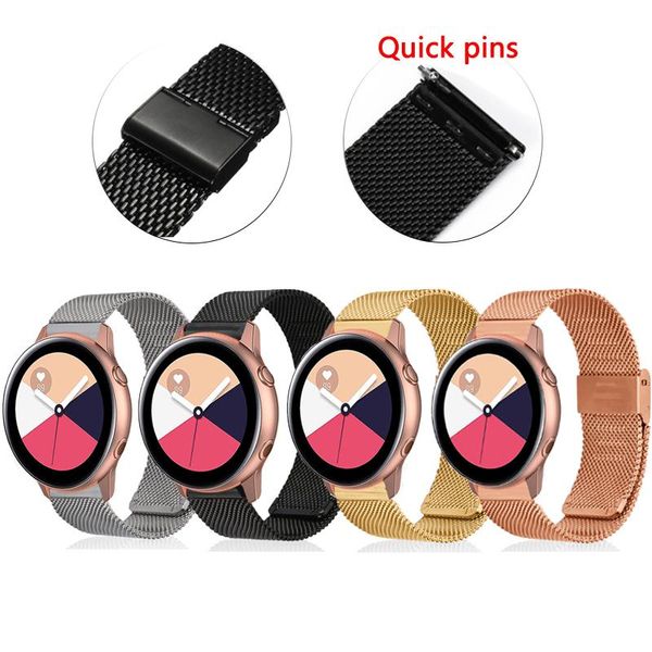 watch bands milanese stainless steel band strap for samsung galaxy active 2 40mm 44mm gear sport watchbands 20mm 22mm, Black;brown
watch bands milanese stainless steel band strap for samsung galaxy active 2 40mm 44mm gear sport watchbands 20mm 22mm, Black;brown