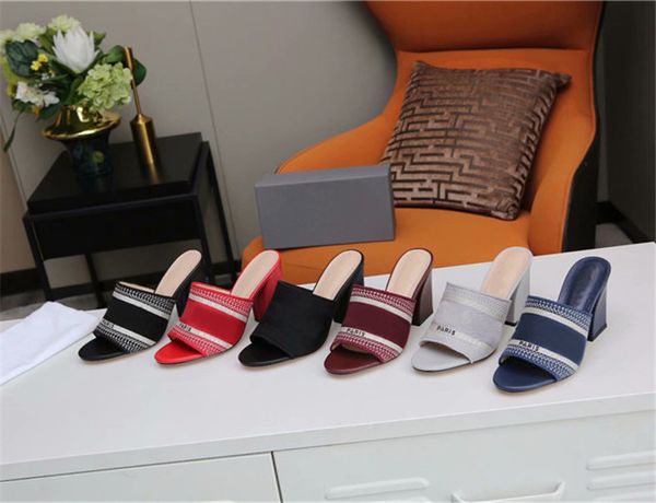 2021 womens high heels sandals striped slippers black knit embroidery heel sandal outdoor summer letters slipper with box
2021 womens high heels sandals striped slippers black knit embroidery heel sandal outdoor summer letters slipper with box