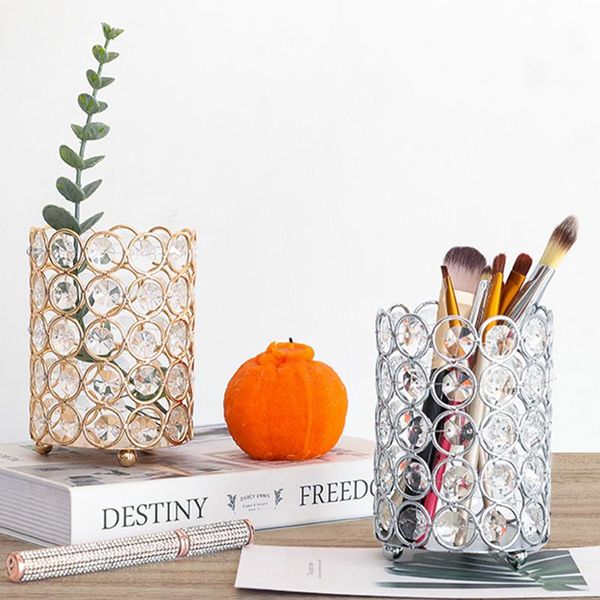 storage boxes & bins luxury european makeup brush holder organizer cosmetic lipstick pencil container crystal metal box
storage boxes & bins luxury european makeup brush holder organizer cosmetic lipstick pencil container crystal metal box