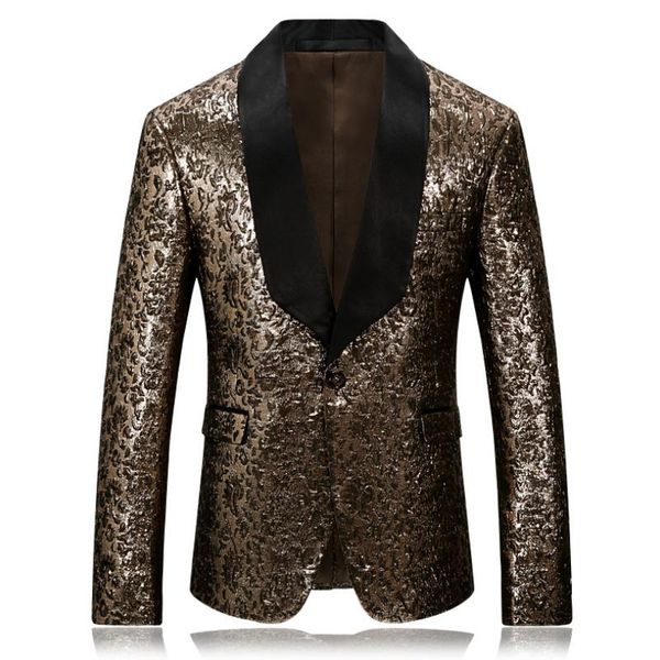 men's suits & blazers male floral jacket suit painting mens fashion single button with bow tie slim fit party, White;black
men's suits & blazers male floral jacket suit painting mens fashion single button with bow tie slim fit party, White;black