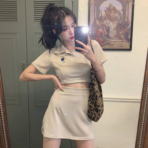 ethnic clothing school style women's short t-shirt skirts suit fashion elegance girl dating daily commute essential 2021 summer, Red
ethnic clothing school style women's short t-shirt skirts suit fashion elegance girl dating daily commute essential 2021 summer, Red