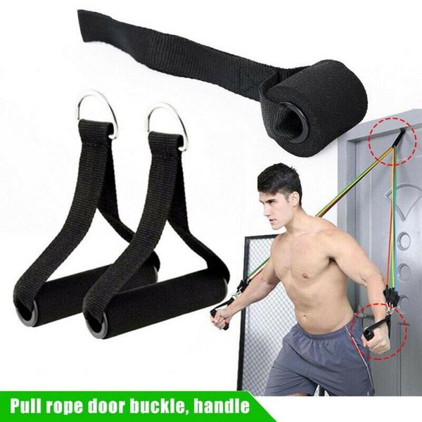 pair tricep rope cable handle bar w/ door anchor resistance gym exercise training hoe strength yoga stripes
pair tricep rope cable handle bar w/ door anchor resistance gym exercise training hoe strength yoga stripes