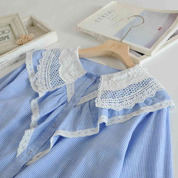 women's blouses & shirts lamtrip unique lolita ruffles long sleeve lace shirt blouse 2021 spring pyz1, White
women's blouses & shirts lamtrip unique lolita ruffles long sleeve lace shirt blouse 2021 spring pyz1, White