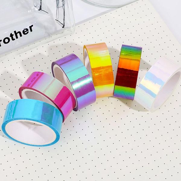 gift wrap 6 colors rainbow laser washi tape glitter stationery scrapbooking diary decor adhesive tapes diy masking school supplie
gift wrap 6 colors rainbow laser washi tape glitter stationery scrapbooking diary decor adhesive tapes diy masking school supplie