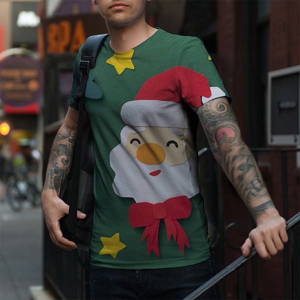 harajuku men's printed star pattern fashion christmas short-sleeved casual breathable street shooting party travel vacation, White;black
harajuku men's printed star pattern fashion christmas short-sleeved casual breathable street shooting party travel vacation, White;black