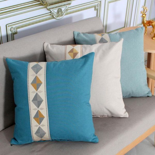 cushion/decorative pillow patchwork embroidered linen cushion cover square 45x45cm decorative waist pillowcase soft comfortable sofa bed bac
cushion/decorative pillow patchwork embroidered linen cushion cover square 45x45cm decorative waist pillowcase soft comfortable sofa bed bac