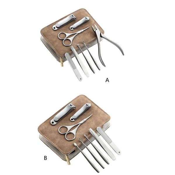 nail art kits 8 in 1 manicure set cutter tools with travel pu case clipper scissors grooming for care stainless steel
nail art kits 8 in 1 manicure set cutter tools with travel pu case clipper scissors grooming for care stainless steel