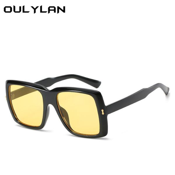 oulylan oversized sunglasses women men square sun glasses ladies shades big frame gradient eyewear uv400 colored goggles, White;black
oulylan oversized sunglasses women men square sun glasses ladies shades big frame gradient eyewear uv400 colored goggles, White;black