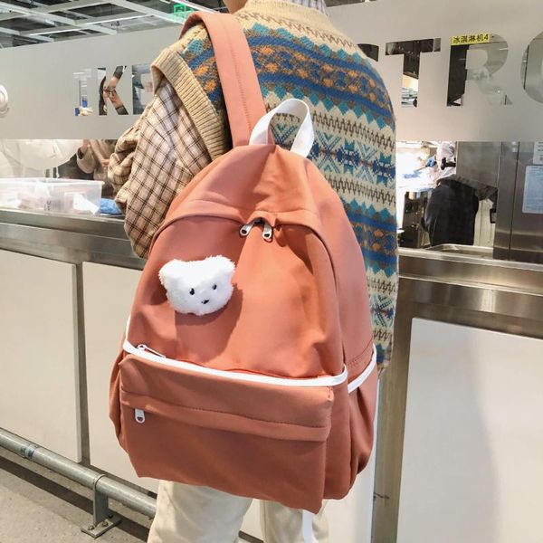 backpack fashion multifunctional schoolbag female korean version harajuku ulzzang cartoon cute girl large capacity travel 
backpack fashion multifunctional schoolbag female korean version harajuku ulzzang cartoon cute girl large capacity travel