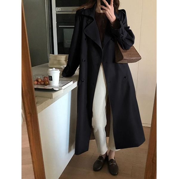 women's trench coats 2021 autumn coat double breasted fashion spring black long jackets manteau femme hiver gmm291, Tan;black
women's trench coats 2021 autumn coat double breasted fashion spring black long jackets manteau femme hiver gmm291, Tan;black